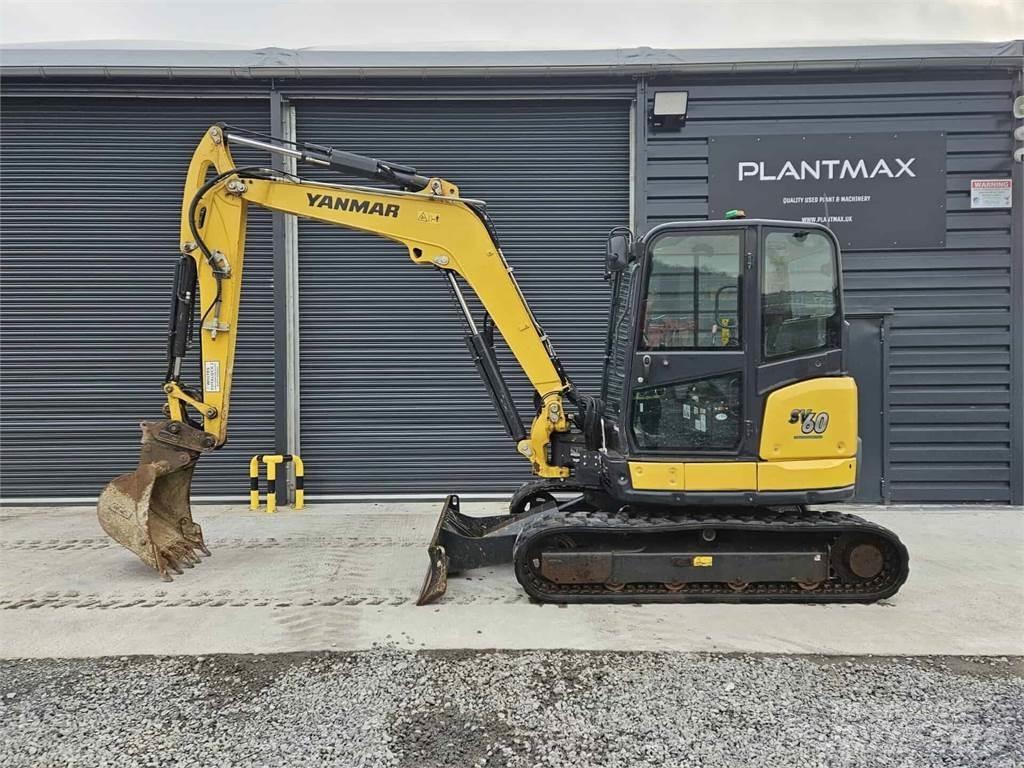 Yanmar SV60 Mini ekskavatoriai < 7 t