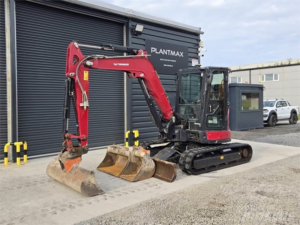 Yanmar VIO50 Mini ekskavatoriai < 7 t