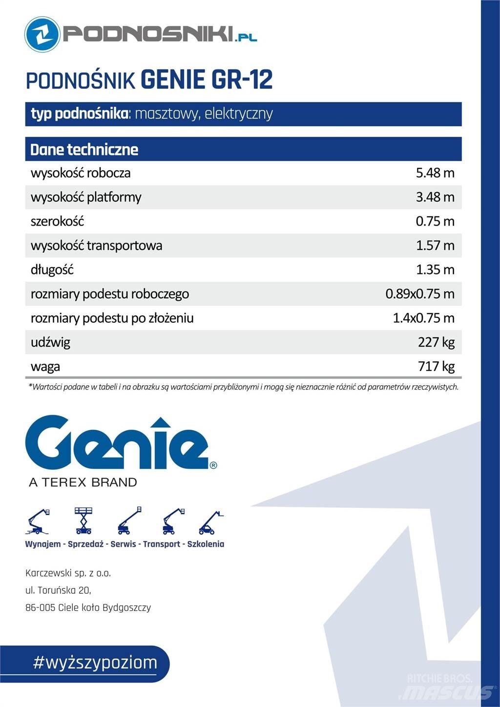 Genie GS-4047 Žirkliniai keltuvai