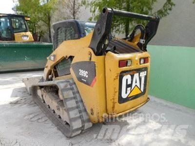 CAT 289C Krautuvai su šoniniu pasukimu