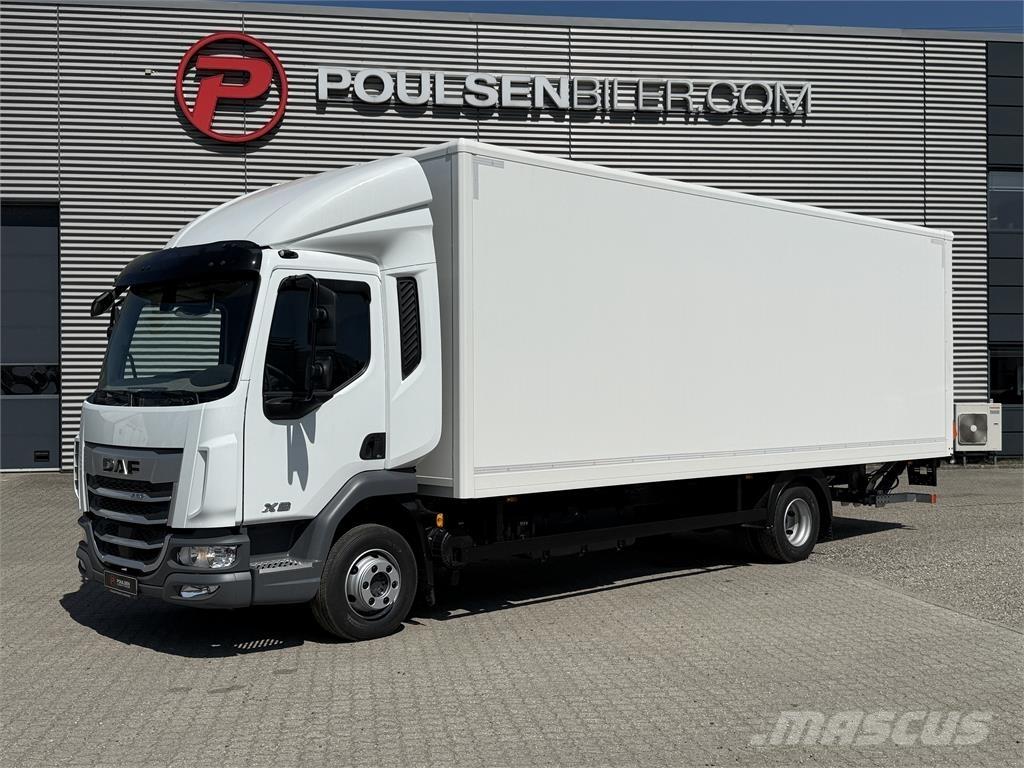 DAF XB 230 m. lift Sunkvežimiai su dengtu kėbulu