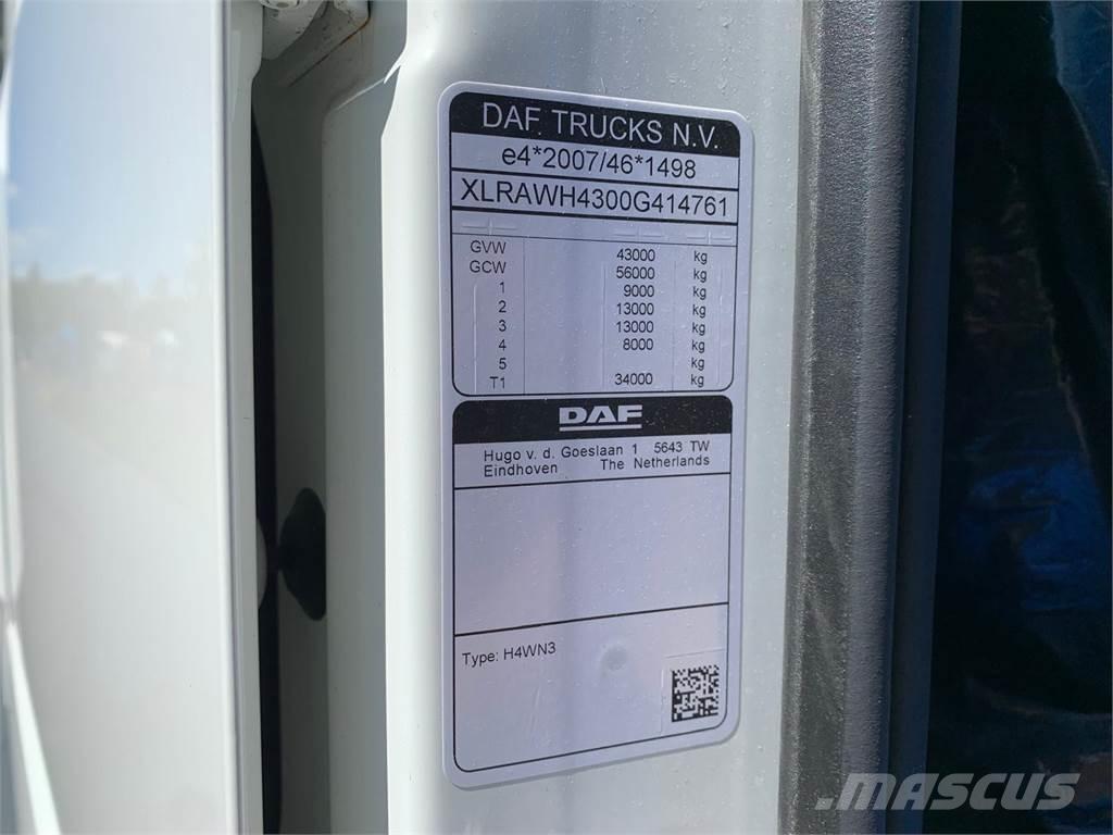 DAF XF 430 8x4*4 Važiuoklė su kabina