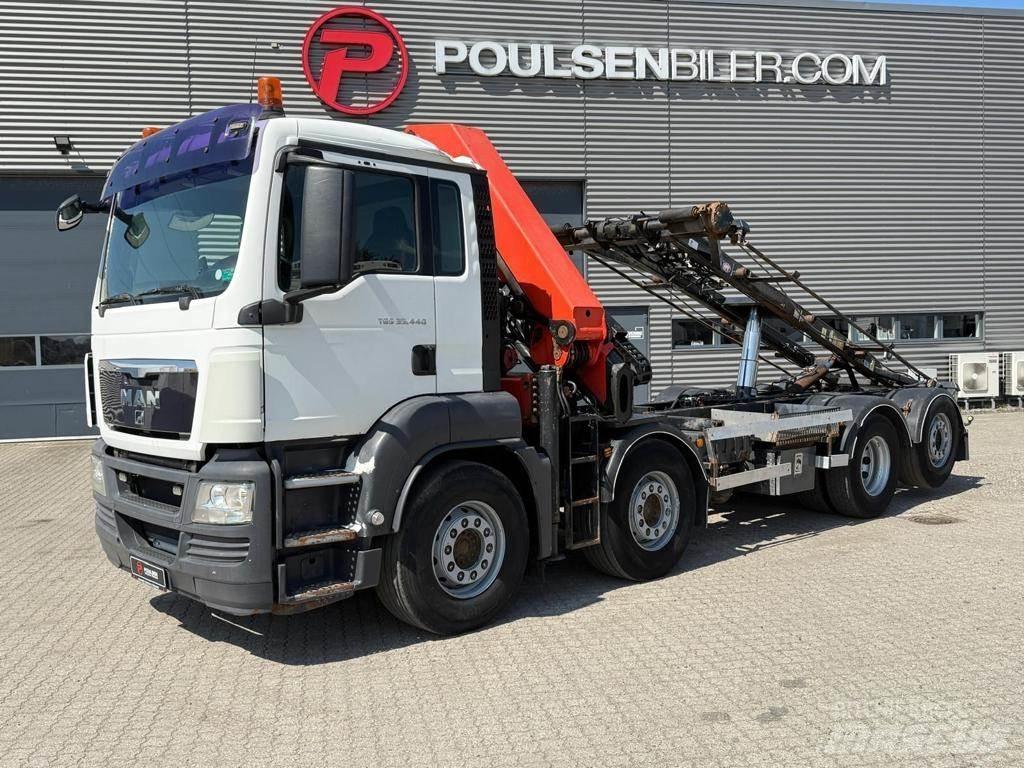 MAN TGS 35.440 Savivarčiai su kabeliniu keltuvu