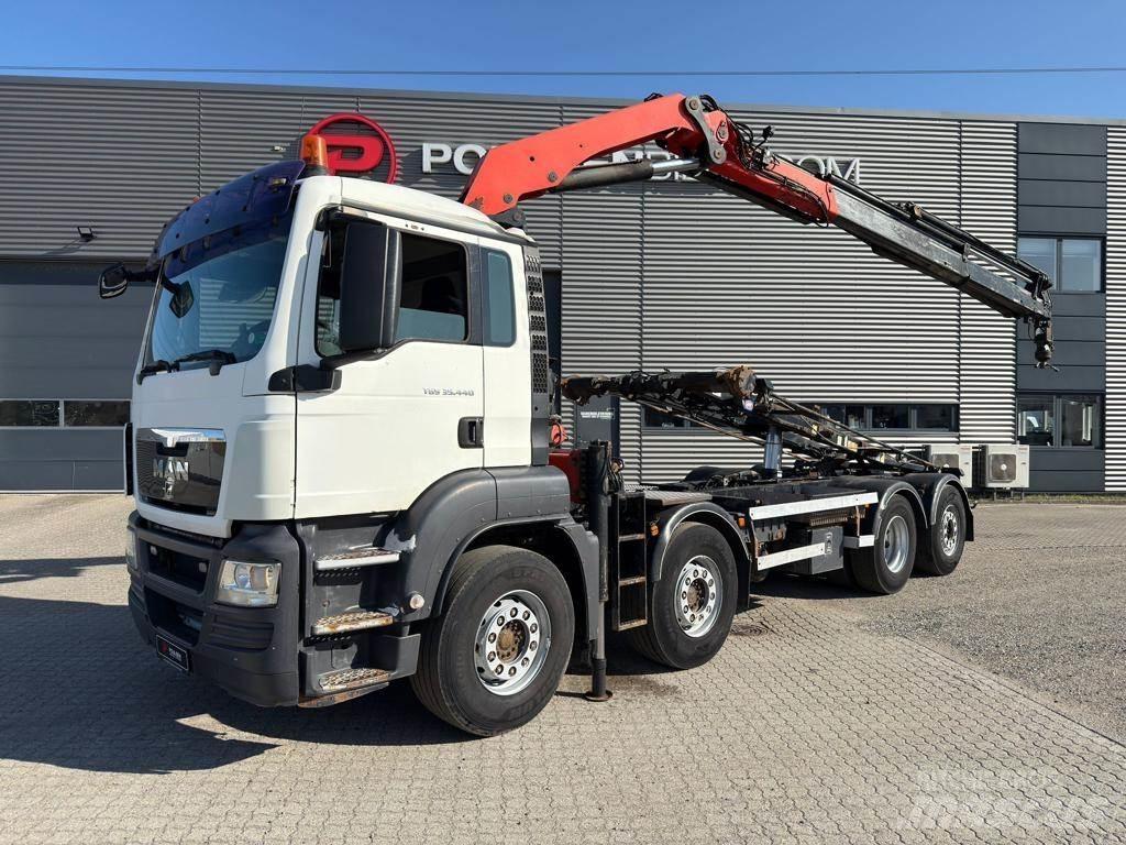 MAN TGS 35.440 Savivarčiai su kabeliniu keltuvu