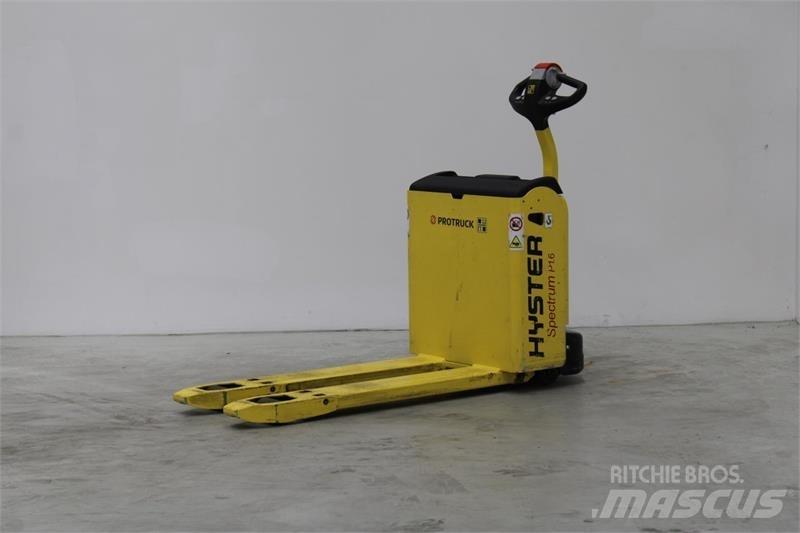 Hyster P1.6 Mažų aukščių keltuvai