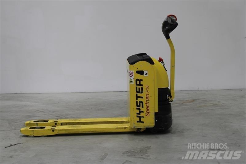 Hyster P1.6 Mažų aukščių keltuvai