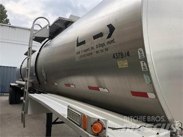 Heil SRJ7 STAINLESS Cisternos puspriekabės