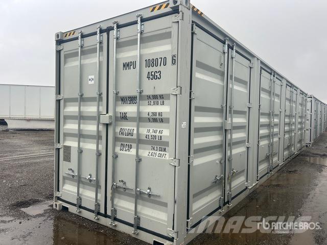  40 HQ Saugojimo konteineriai