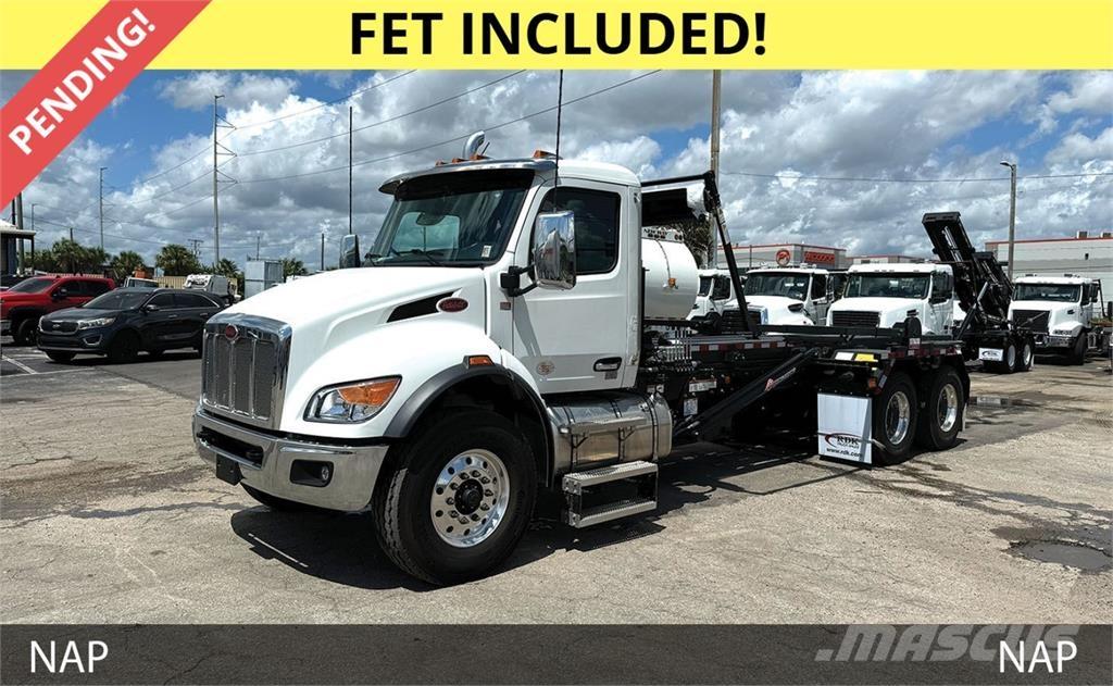 Peterbilt 548 Savivarčiai su kabeliniu keltuvu