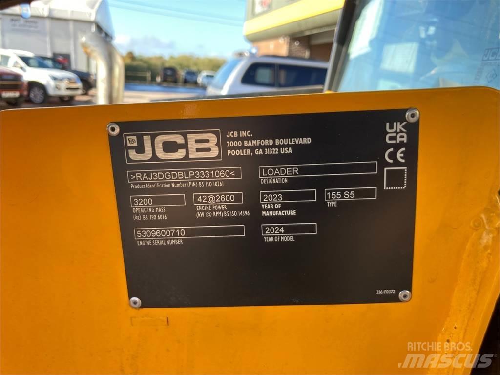 JCB 155 Teleskopiniai krautuvai žemės ūkiui