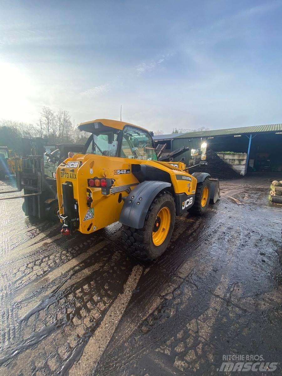 JCB 542-70 Teleskopiniai krautuvai žemės ūkiui