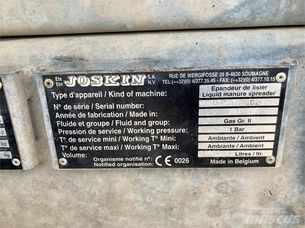 Joskin  Srutų cisternos