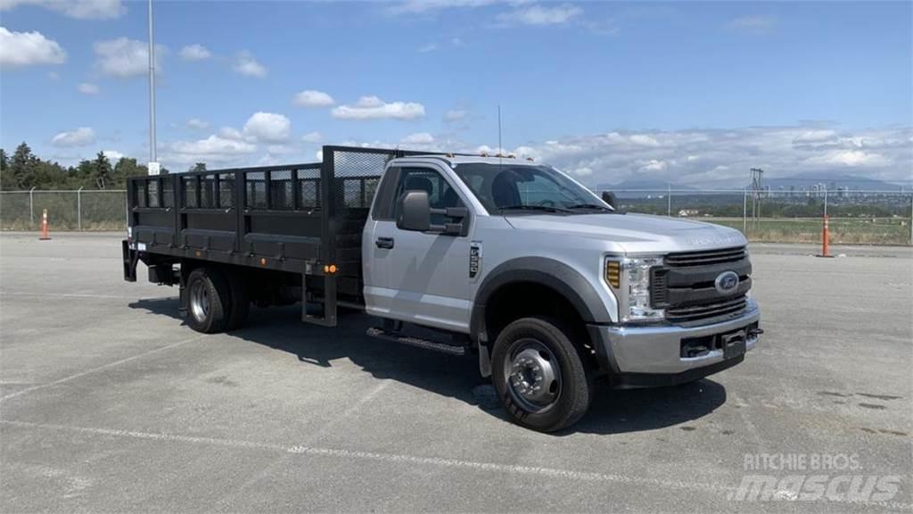 Ford F-550 Platformos/ Pakrovimas iš šono