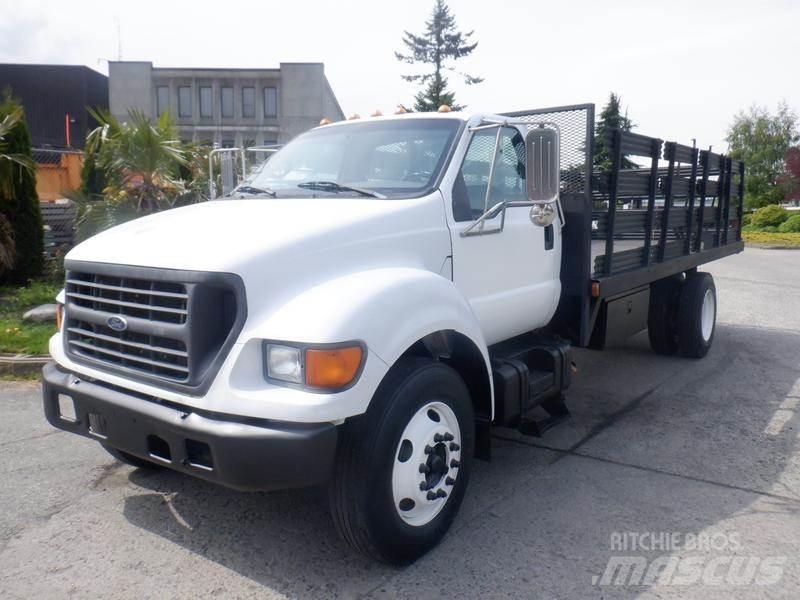Ford F-650 Platformos/ Pakrovimas iš šono