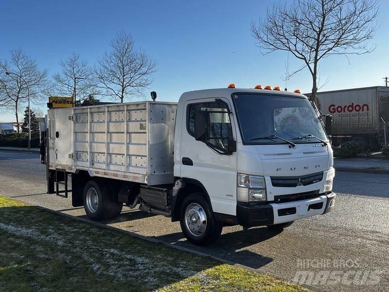 Mitsubishi Fuso FE Platformos/ Pakrovimas iš šono