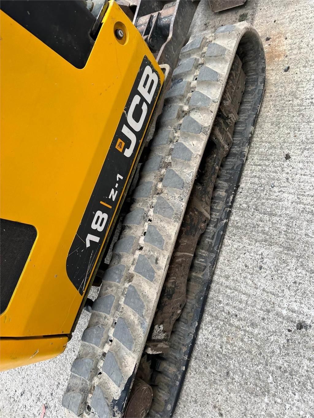 JCB 18-Z1 Vikšriniai ekskavatoriai