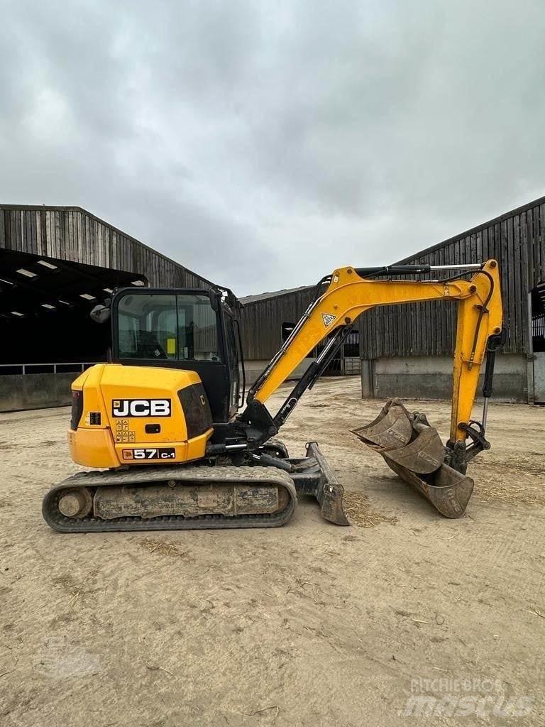 JCB 57C-1 Vikšriniai ekskavatoriai