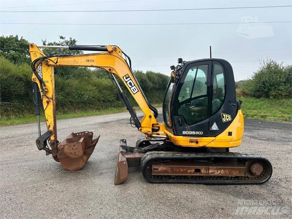JCB 8085 Vikšriniai ekskavatoriai