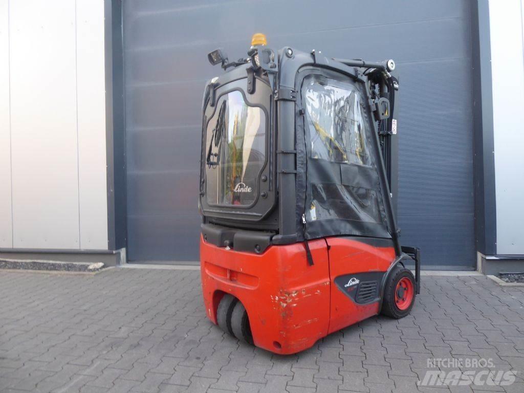 Linde E12-02 Elektriniai šakiniai krautuvai