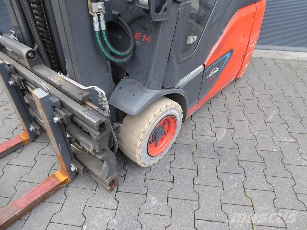 Linde E14-02 Elektriniai šakiniai krautuvai