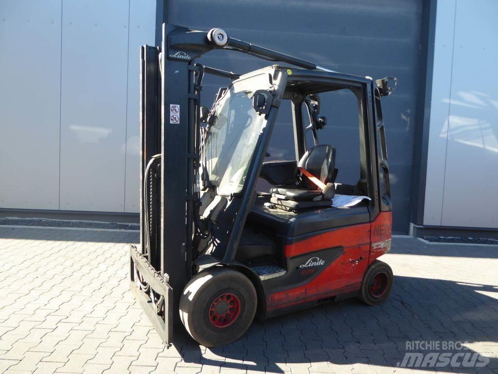 Linde E25-01 Elektriniai šakiniai krautuvai