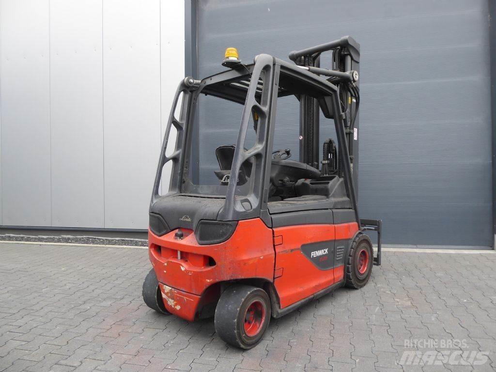 Linde E25-01 Elektriniai šakiniai krautuvai