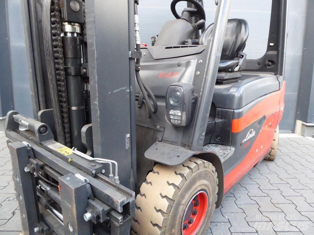 Linde E25L Elektriniai šakiniai krautuvai