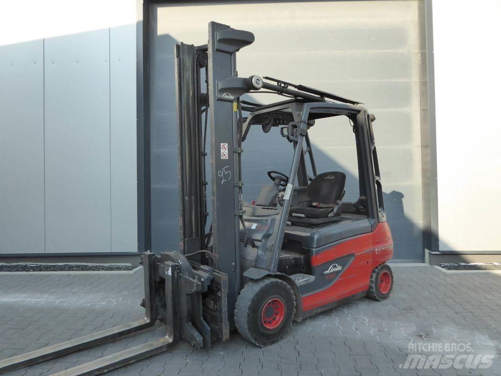 Linde E30-01 Elektriniai šakiniai krautuvai