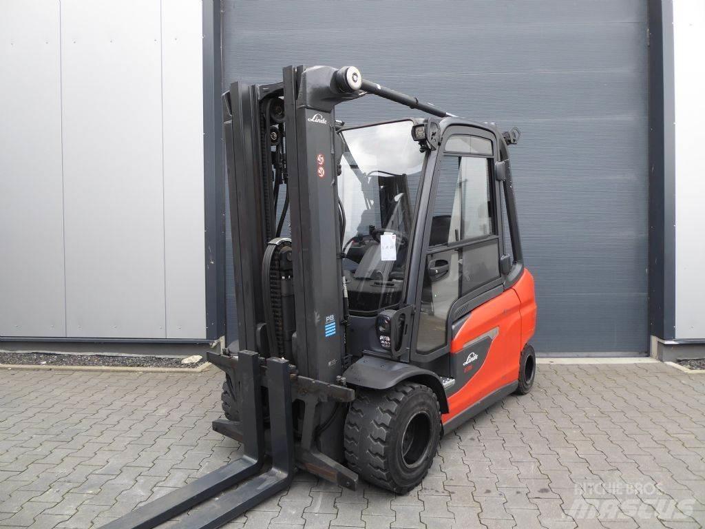 Linde E35L-01 Elektriniai šakiniai krautuvai
