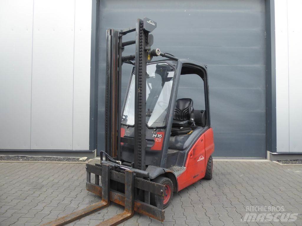 Linde H16D Dyzeliniai krautuvai