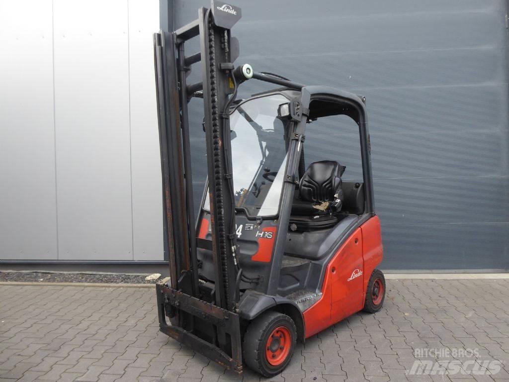 Linde H16D Dyzeliniai krautuvai