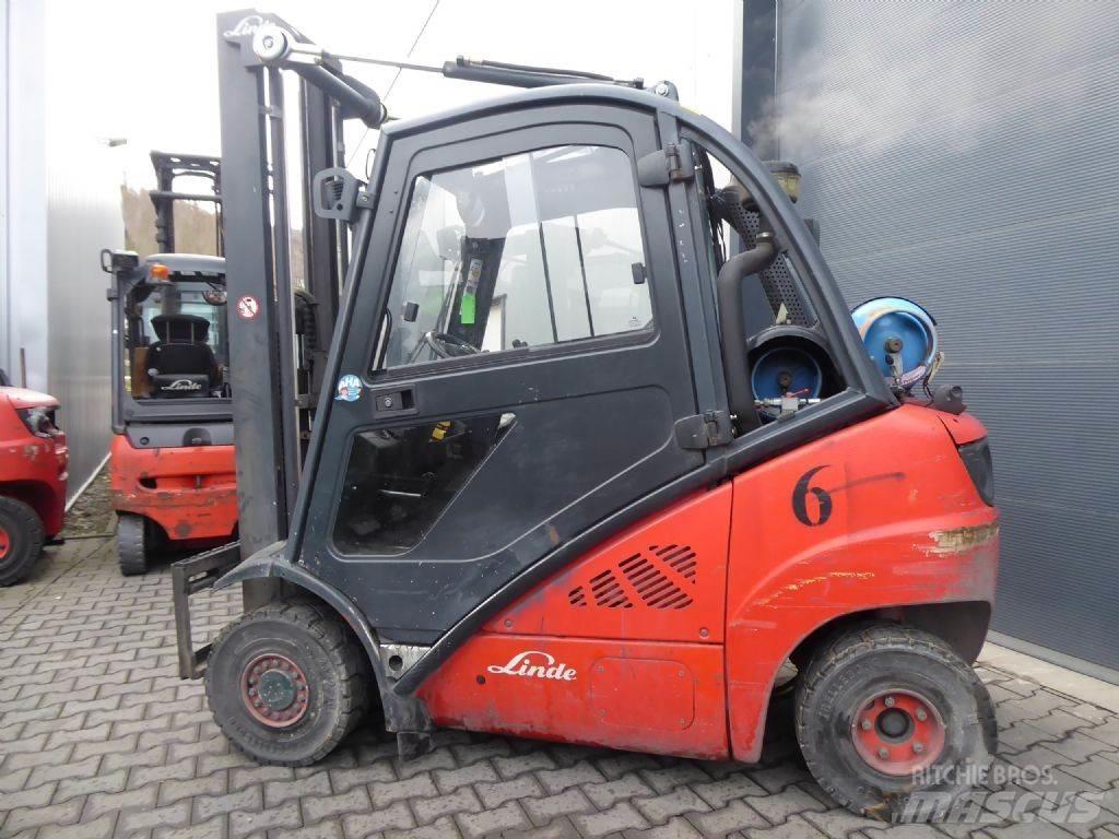 Linde H25T-01 LPG (dujiniai) krautuvai
