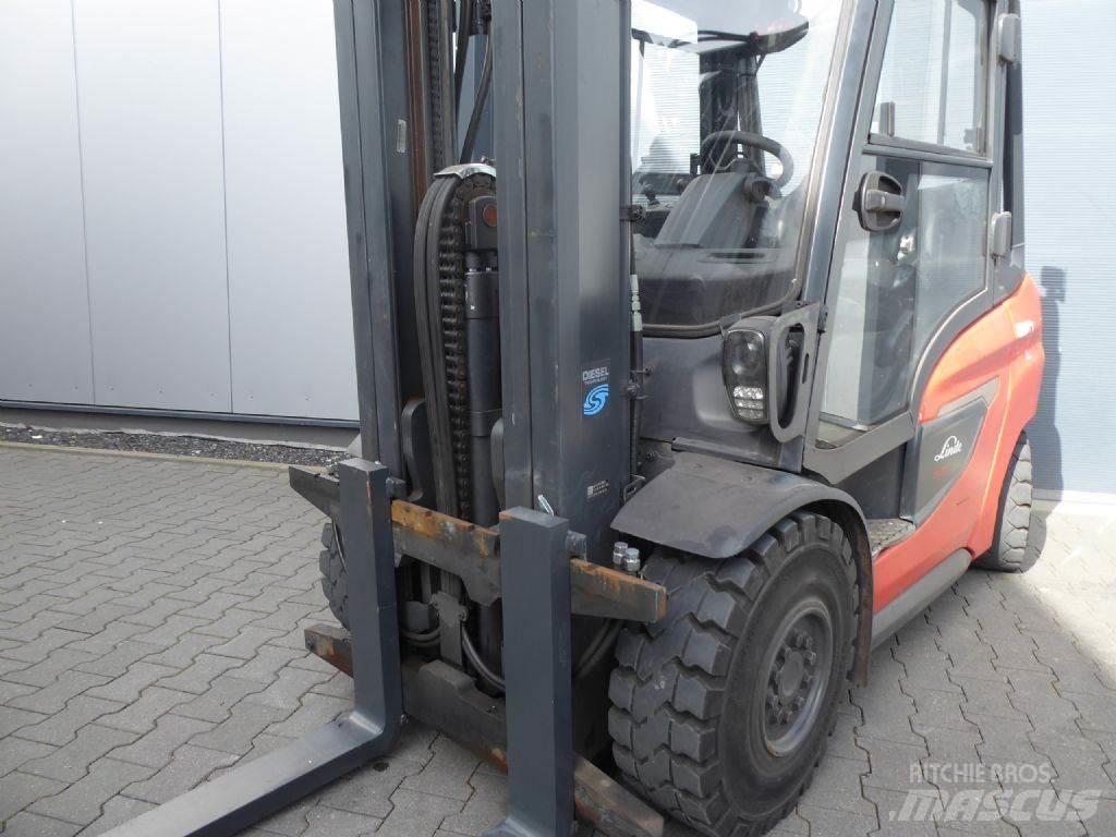 Linde H35D-01 Dyzeliniai krautuvai