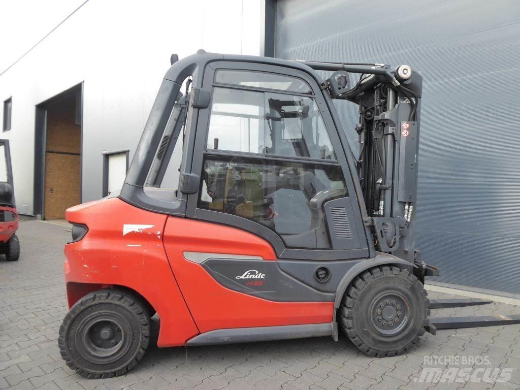 Linde H35D-01 Dyzeliniai krautuvai