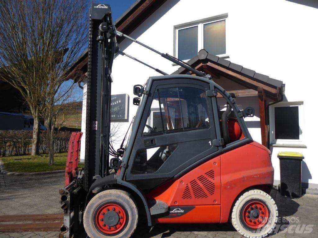 Linde H45T-02 LPG (dujiniai) krautuvai