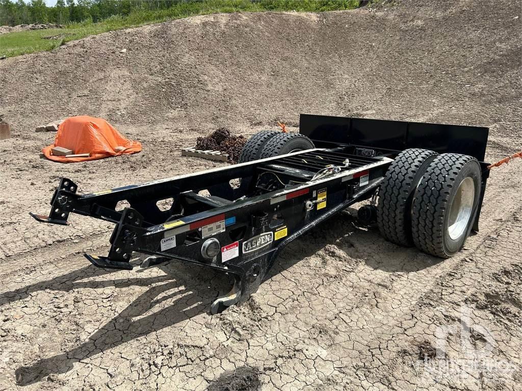 Aspen Booster Bortinių sunkvežimių priekabos su nuleidžiamais bortais