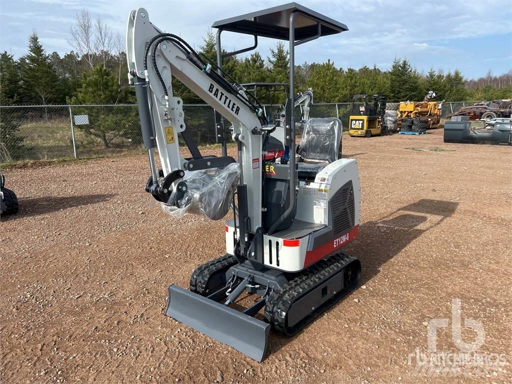  BATTLER ET12M-6 Mini ekskavatoriai < 7 t