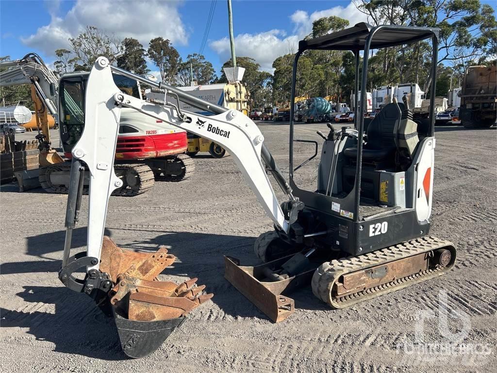 Bobcat E20 Mini ekskavatoriai < 7 t