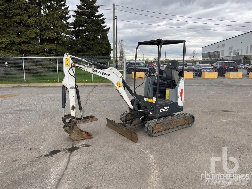 Bobcat E20 Mini ekskavatoriai < 7 t