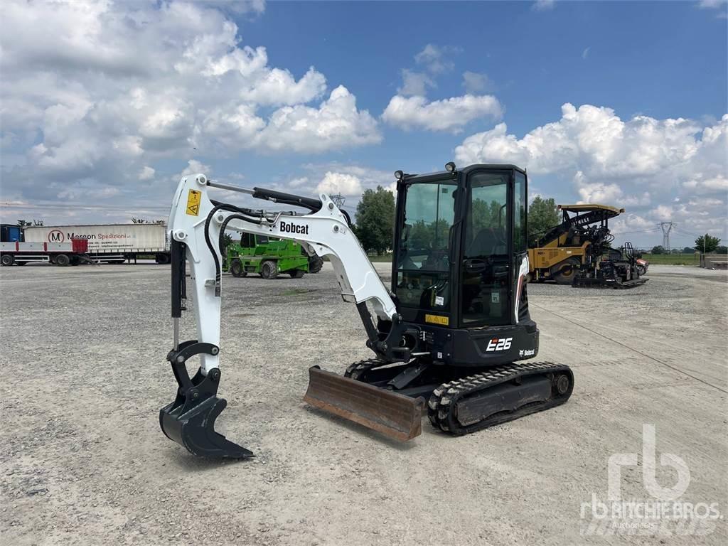 Bobcat E26 Mini ekskavatoriai < 7 t
