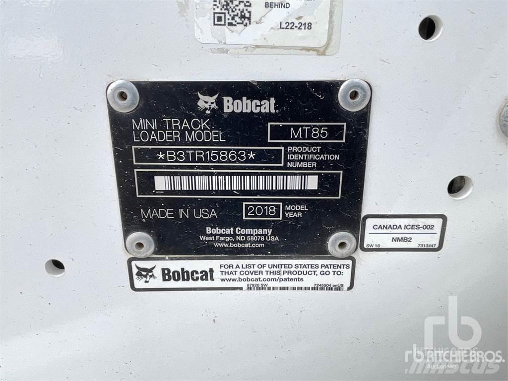 Bobcat MT85 Krautuvai su šoniniu pasukimu
