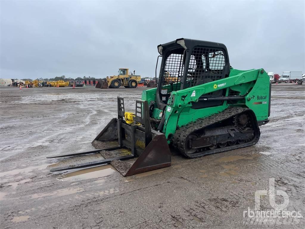 Bobcat T550 Krautuvai su šoniniu pasukimu