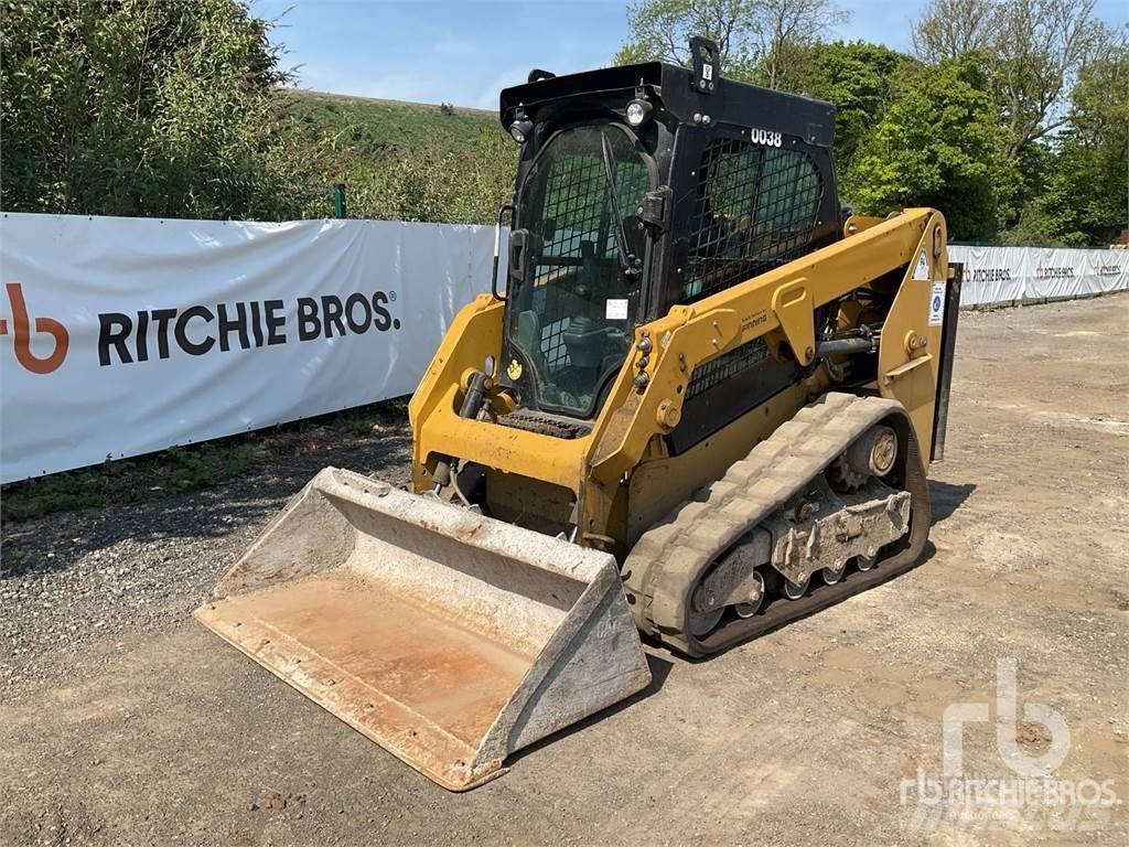 CAT 239D Krautuvai su šoniniu pasukimu