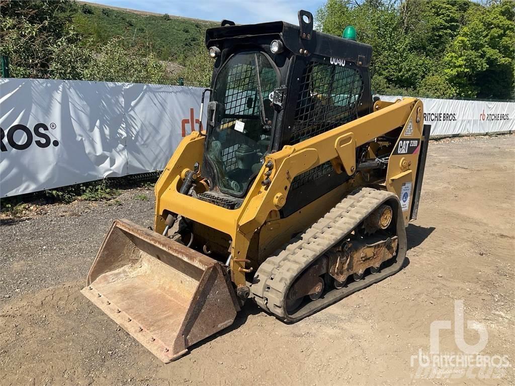 CAT 239D Krautuvai su šoniniu pasukimu