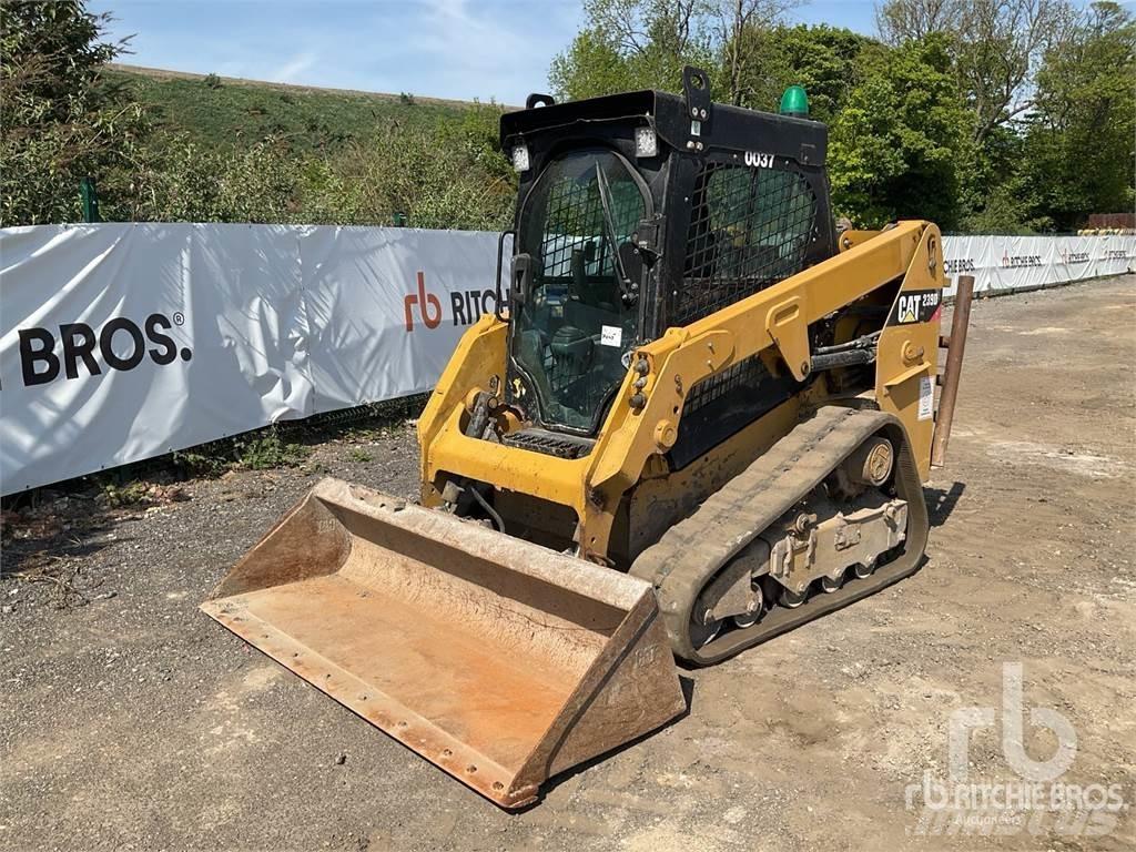 CAT 239D Krautuvai su šoniniu pasukimu