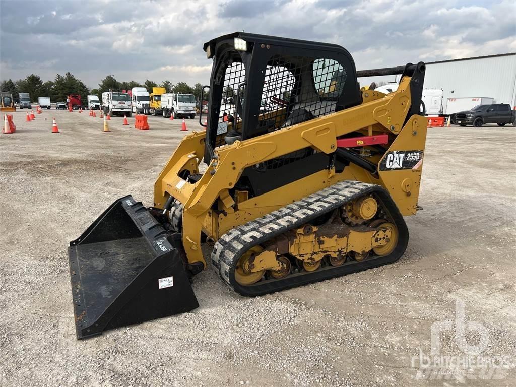 CAT 259D Krautuvai su šoniniu pasukimu