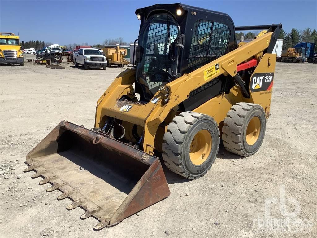 CAT 262D Krautuvai su šoniniu pasukimu