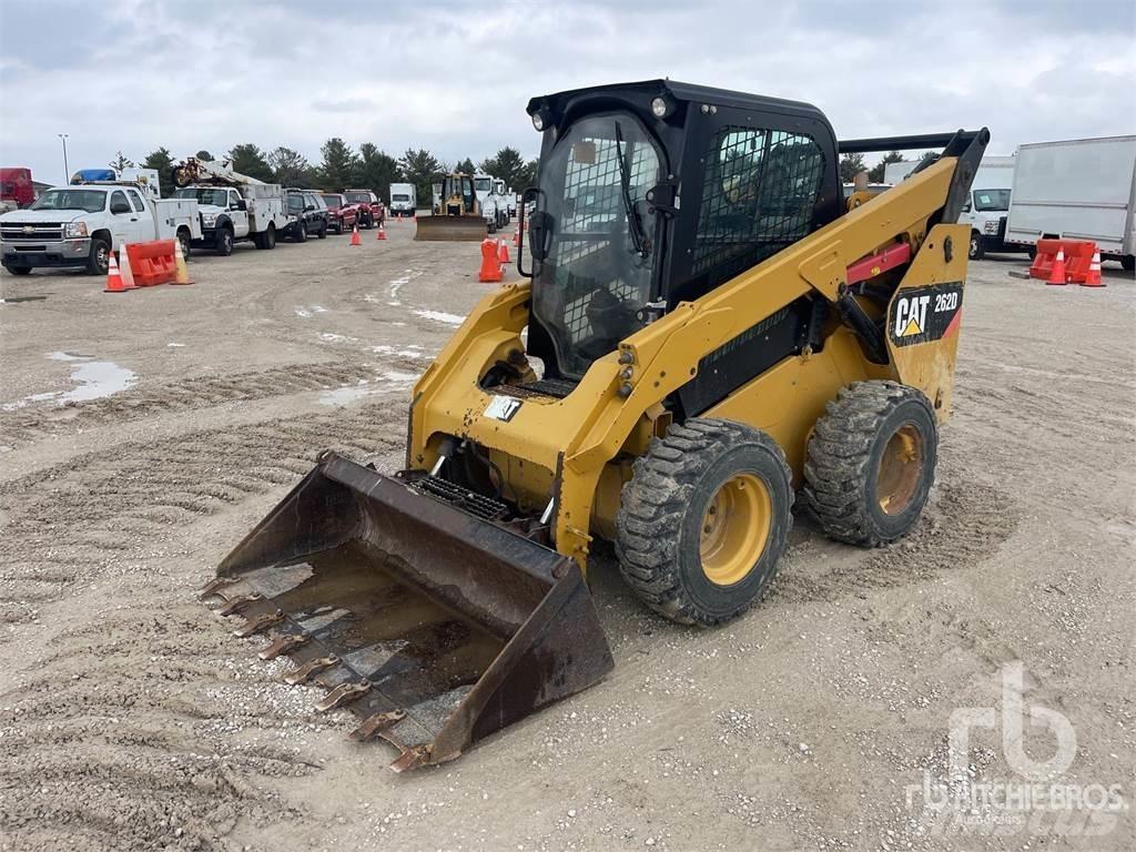 CAT 262D Krautuvai su šoniniu pasukimu