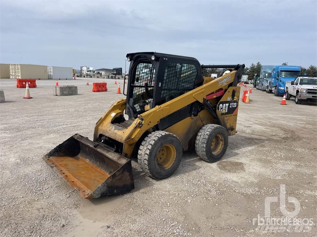CAT 272D Krautuvai su šoniniu pasukimu