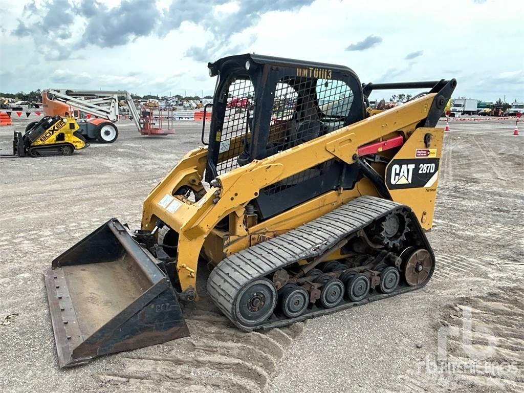 CAT 287D Krautuvai su šoniniu pasukimu